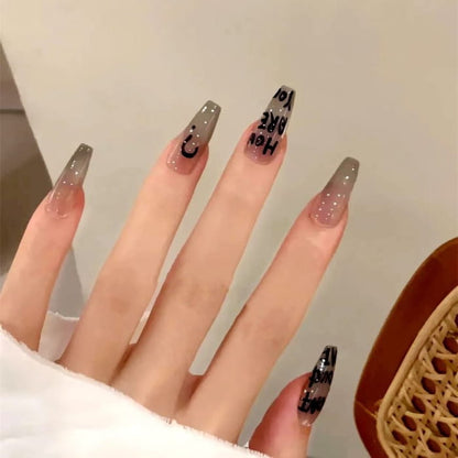 Lettering Press On Nail - Accessories