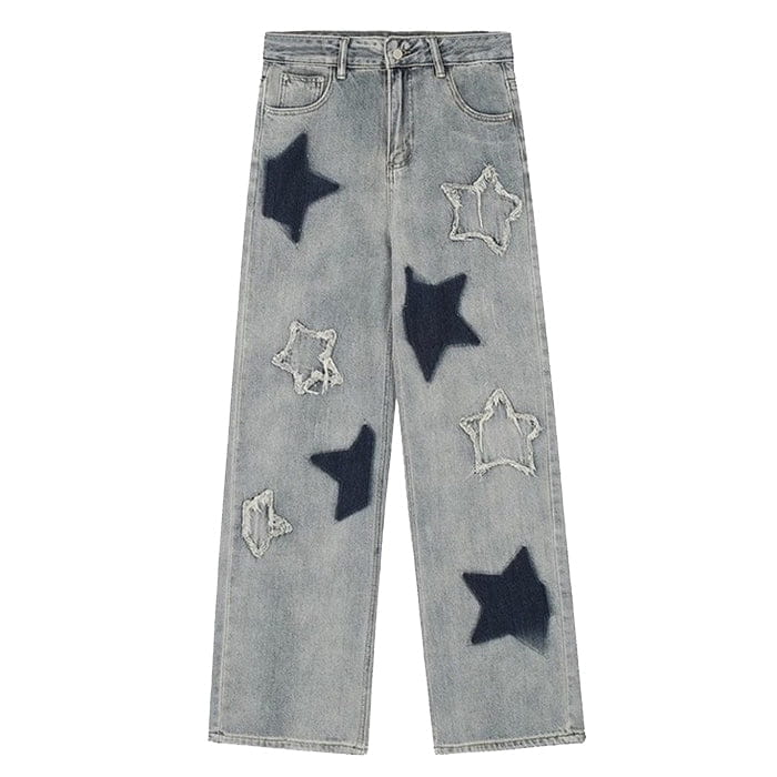 Light Blue Star Jeans