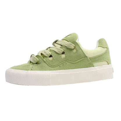 Light Green Skater Sneakers