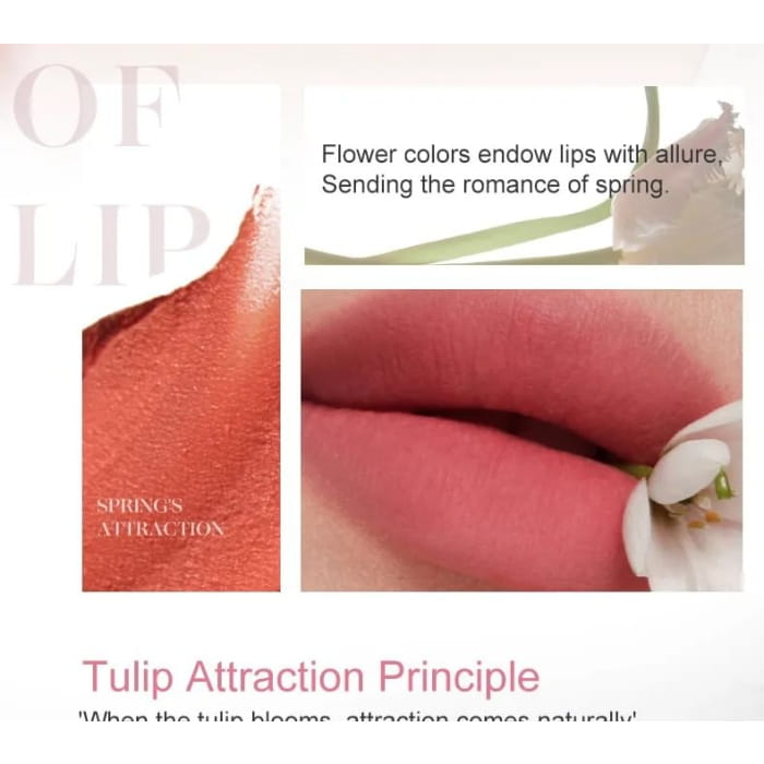 Light Tulips Lip Mud