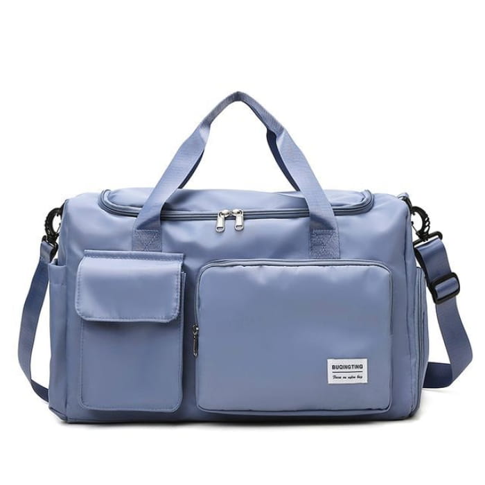 Lightweight Duffel Bag (Various Designs) - Airy Blue / S