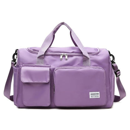 Lightweight Duffel Bag (Various Designs) - Light Purple / S