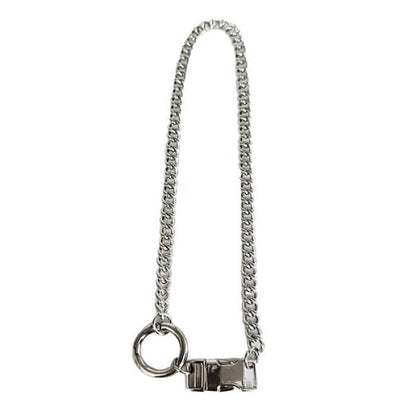 Lock Chain Necklace - Standart / Silver