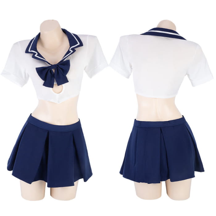 Lolita Bow-knot JK Uniform Lingerie - A / One Size