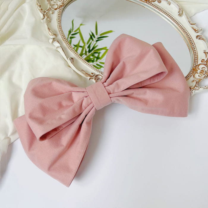 Lolita Bowknot Clips Hair Accessories - Pink / One Size