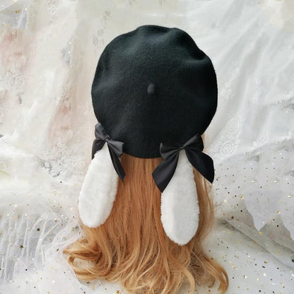 Lolita Japanese Bow-Knot Beret