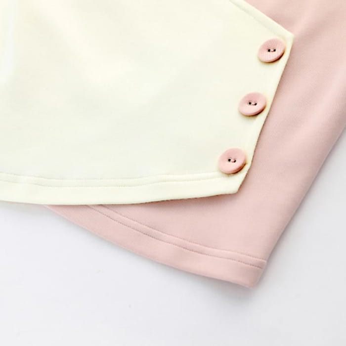 Love Heart Hollow Out Crop Top T-Shirt Pink Mini Denim Skirt
