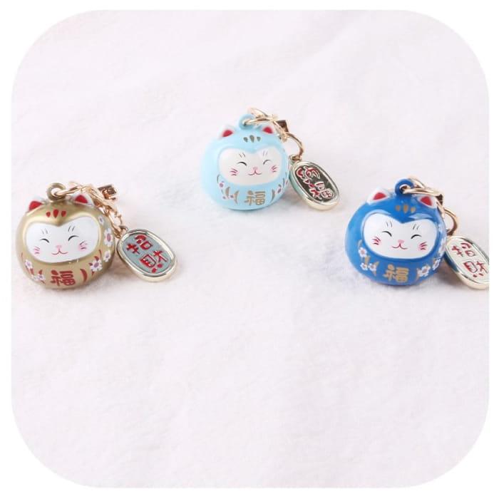 Lucky Cat Keychain