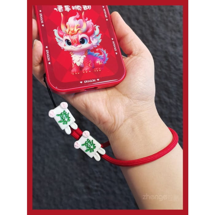 Mahjong Wrist Phone Strap - Accessories