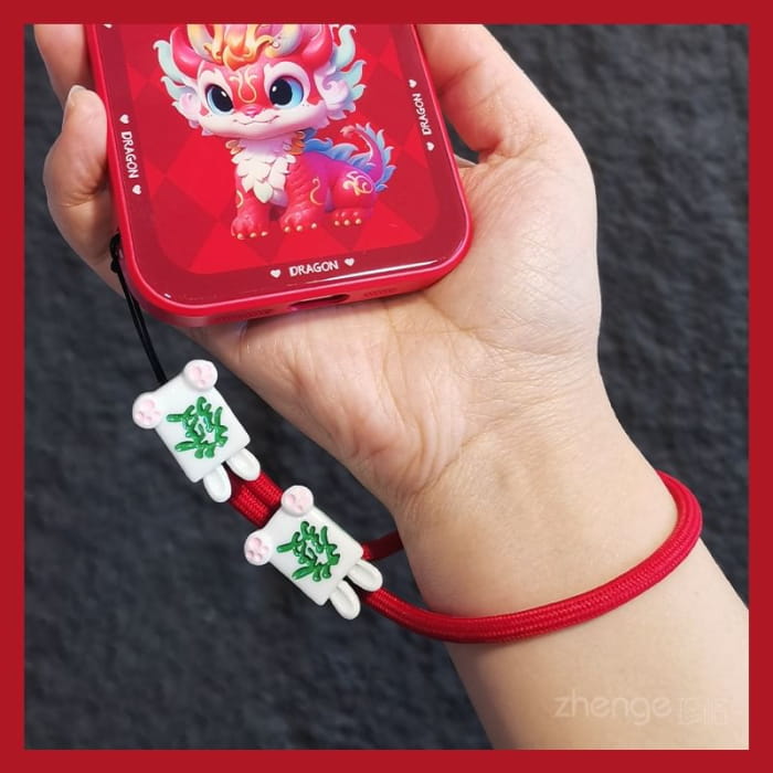 Mahjong Wrist Phone Strap - Accessories