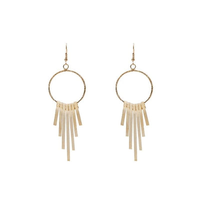 Metal Dangle Earring - jewelry