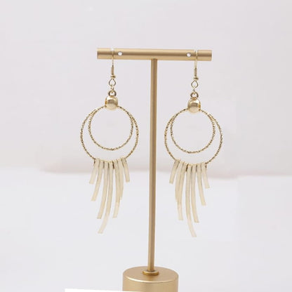 Metal Dangle Earring - jewelry