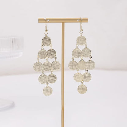 Metal Dangle Earring - jewelry