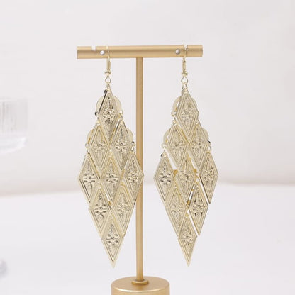 Metal Dangle Earring - jewelry