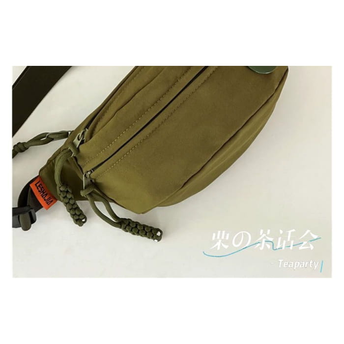 Multi-Pocket Belt Bag / Charm / Set