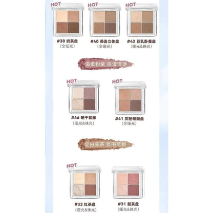 NEW 4 Shades Eyeshadow