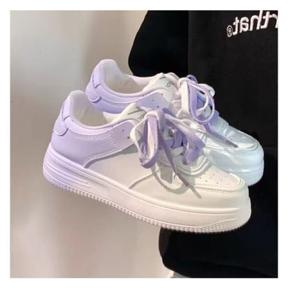 Ombre Platform Sneakers