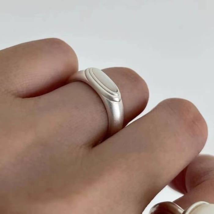 Open Ring - White / One Size