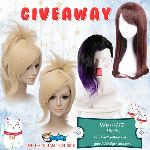 Overwatch Cosplay Wig Giveaway