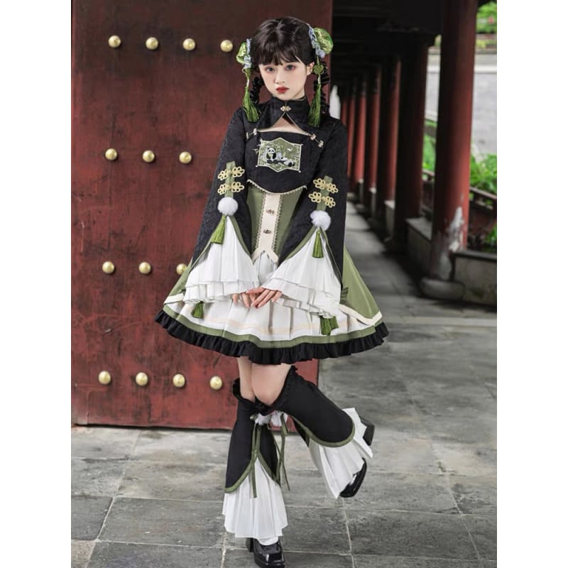 Panda Chinese Lolita Dress - Modern Hanfu