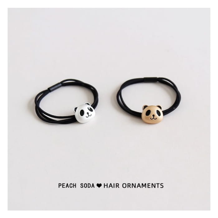 Panda Layered Hair Tie