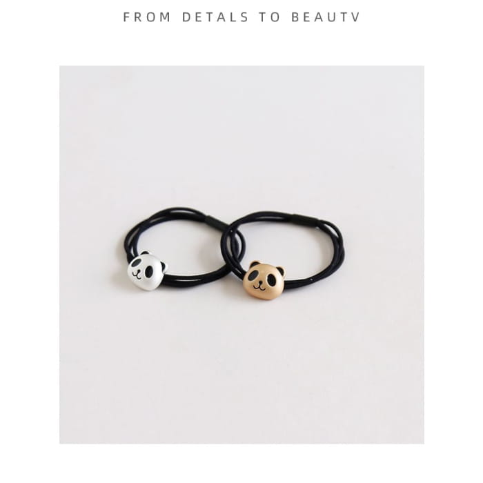 Panda Layered Hair Tie