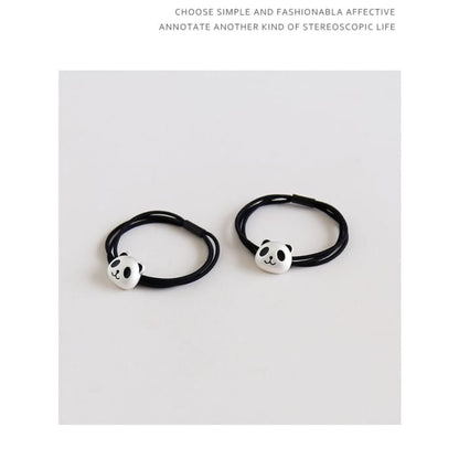 Panda Layered Hair Tie