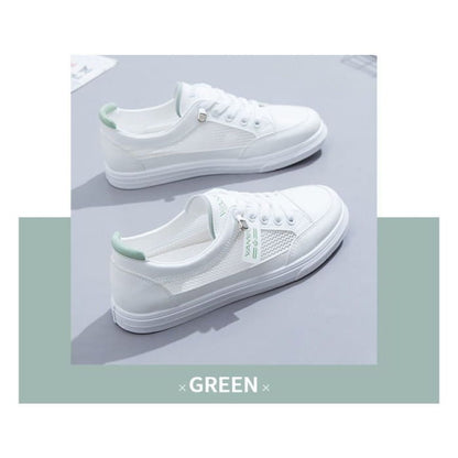 Panel Mesh Sneakers