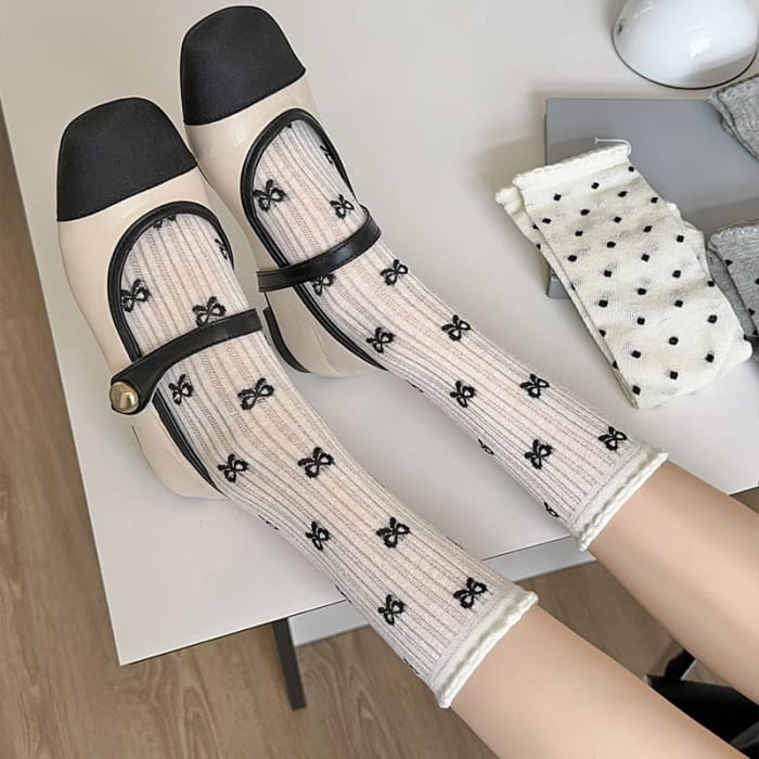 Patterned Socks / Set