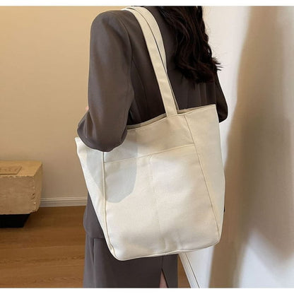 Plain Canvas Tote Bag