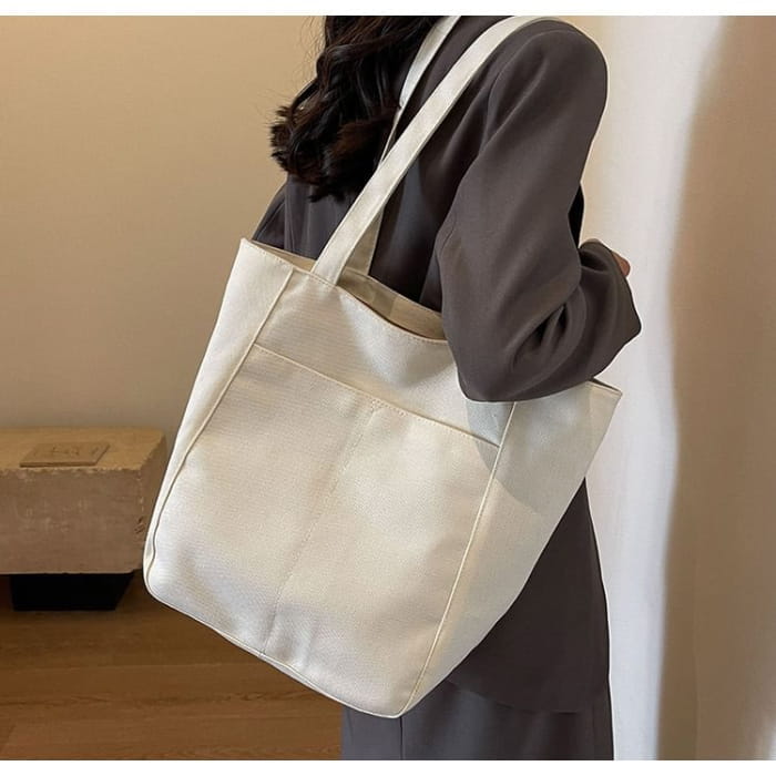 Plain Canvas Tote Bag