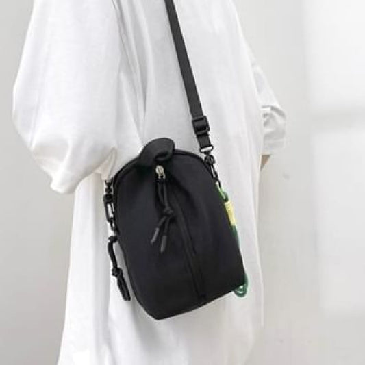 Plain Crossbody Bag / Charm / Set