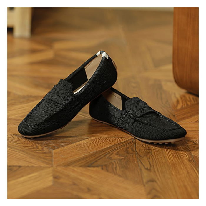 Plain Driving Loafers