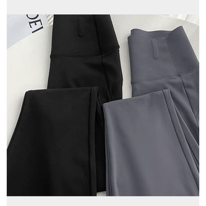 Plain Flare Yoga Pants