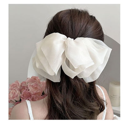 Plain Mesh Hair Clip