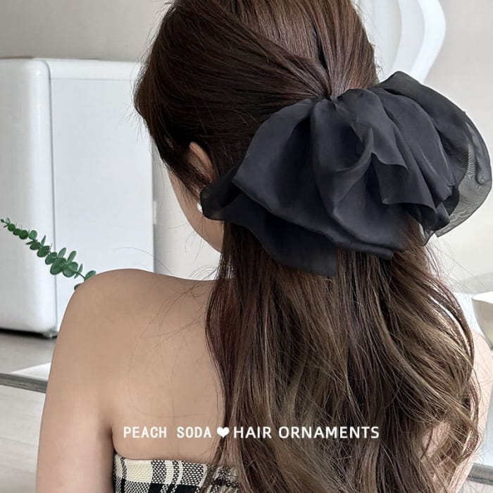 Plain Mesh Hair Clip