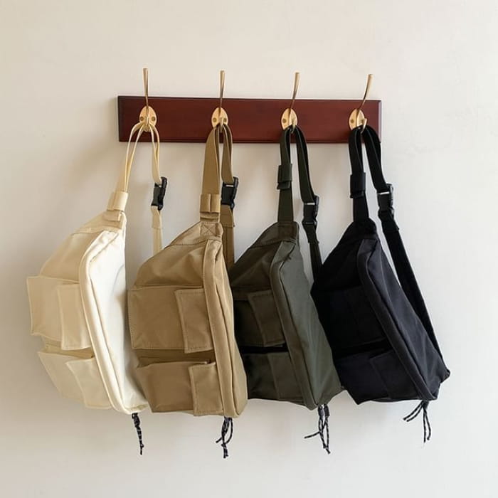 Plain Nylon Belt Bag