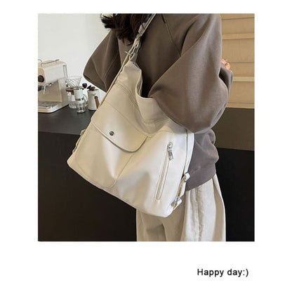 Plain Shoulder Bag