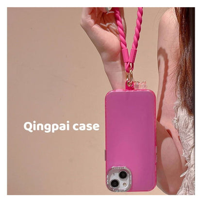 Plain Silicone Mobile Phone Hanging Decoration - Accessories