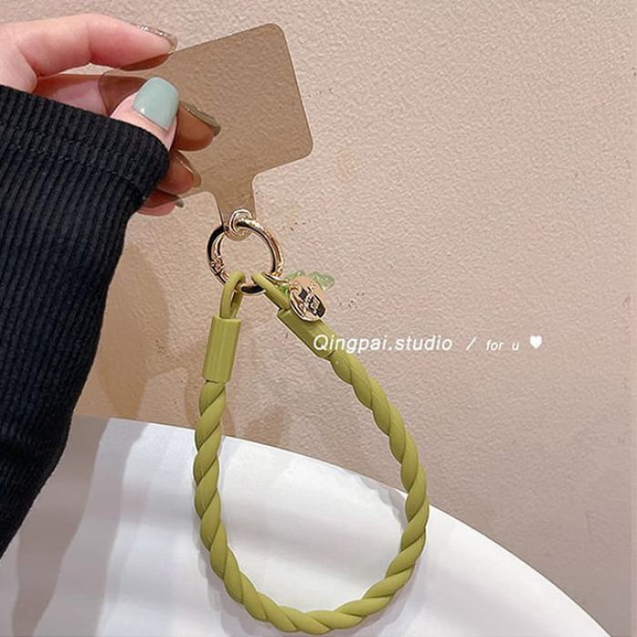 Plain Silicone Mobile Phone Hanging Decoration - Fruit