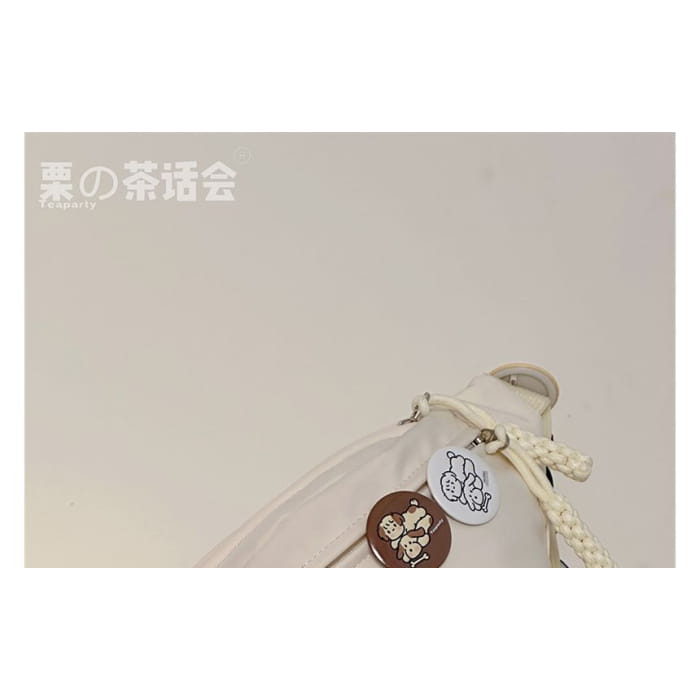 Plain Sling Bag / Badge / Charm / Set - Backpacks