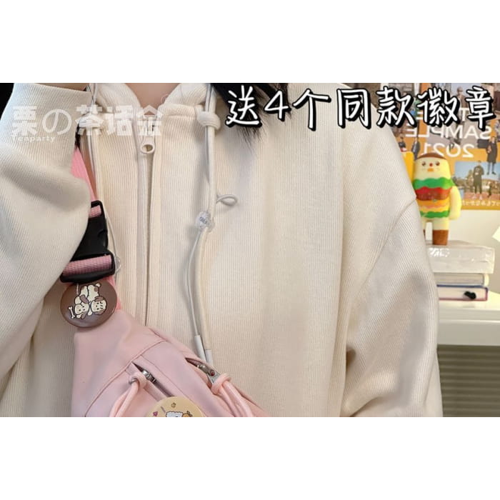 Plain Sling Bag / Badge / Charm / Set - Backpacks