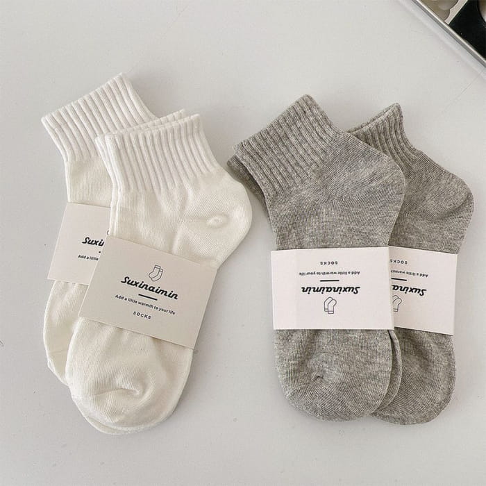 Plain Socks Set