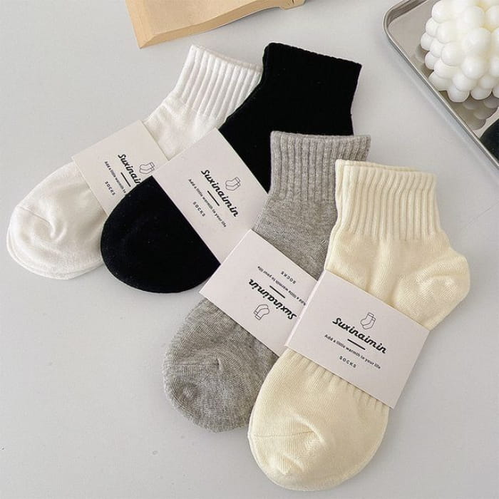 Plain Socks Set