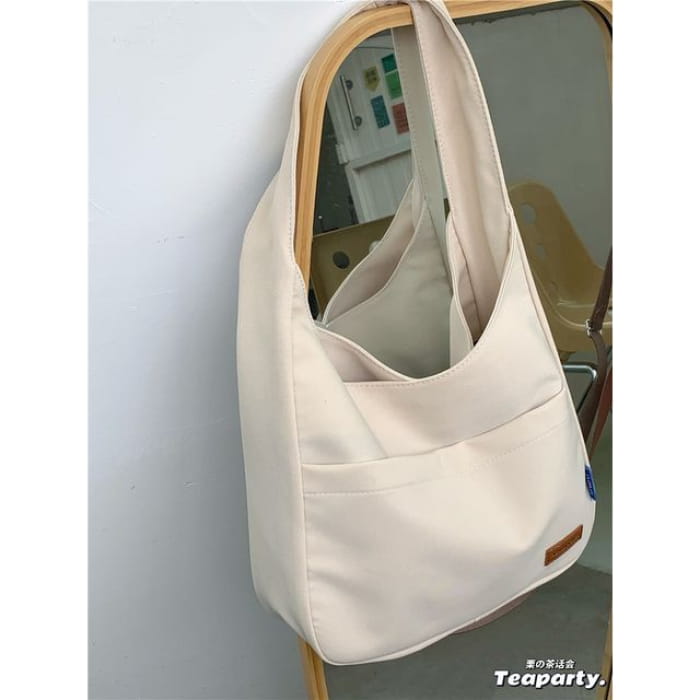 Plain Tote Bag / Patterned Waterproof - Without Charm