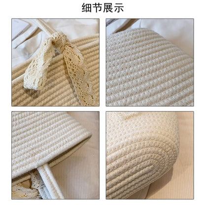 Plain Woven Tote Bag