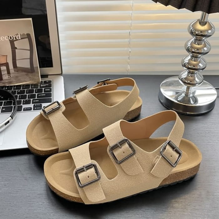 Platform Buckled Sandals