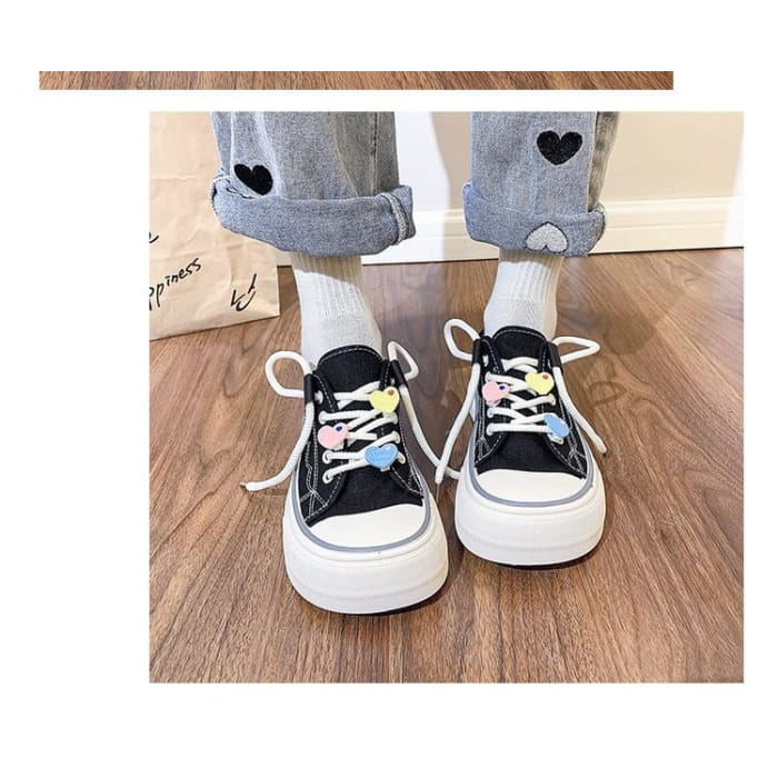 Platform Canvas Sneakers