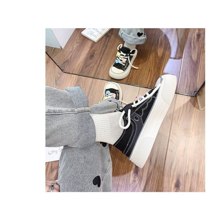 Platform Canvas Sneakers