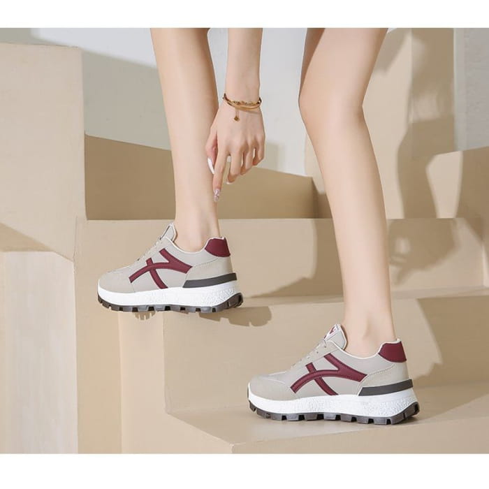 Platform Panel Sneakers